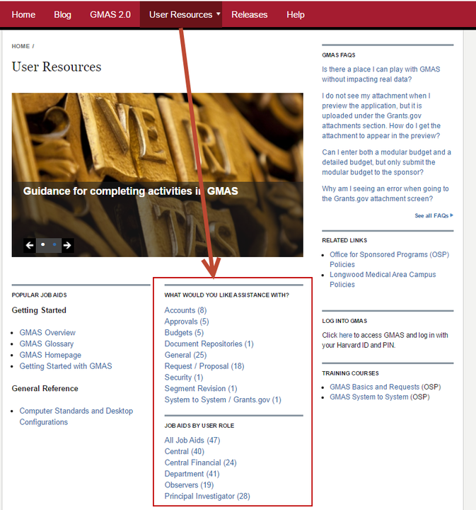 Help Content website